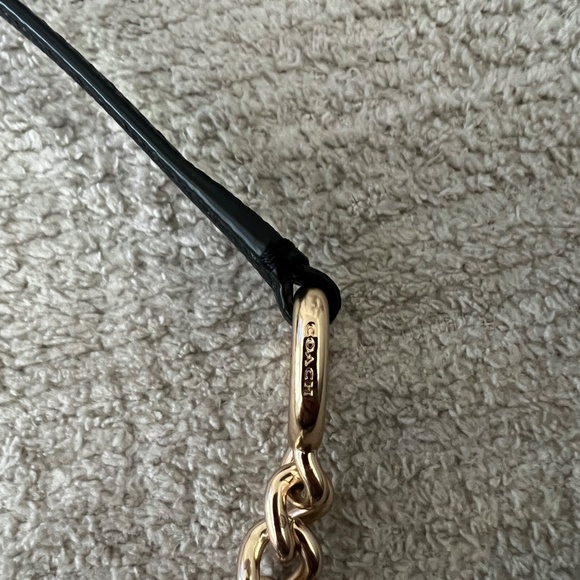 Coach Klare Crossbody Bag In Signature Canvas Gold/Walnut/Black - Picture 4 of 13